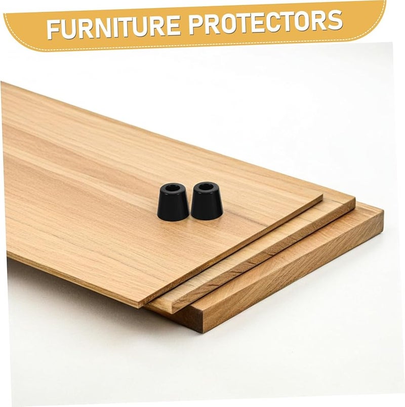COHEALI 10 Pack Rubber Furniture Feet Pads Non Slip Floor Protectors for Hardwood Floors - Image 3